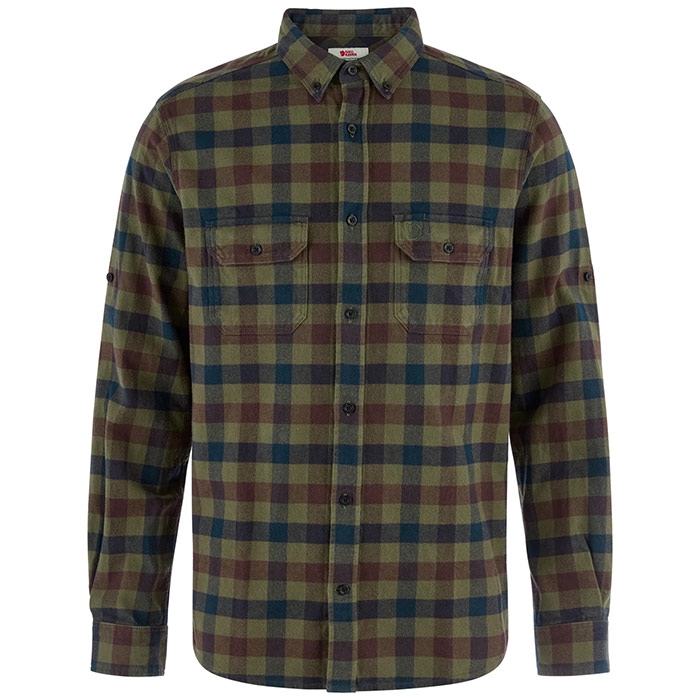 Fj? Llr? Ven Skog Relaxed Shirt Herre   Mænd Laurel Green Deep Forest Xl   Skjorter