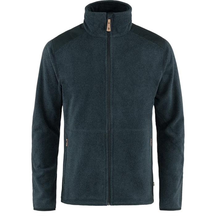Fj? Llr? Ven Sten Fleece Herre   Mænd Dark Navy Xl   Fleecejakker