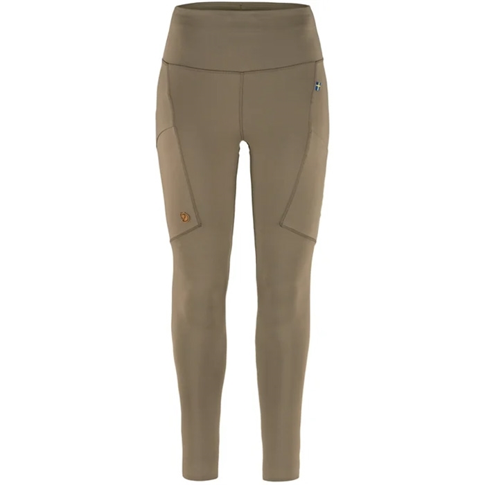 Fjällräven Abisko Tights til kvinder – Suede Brun 7/8 længde