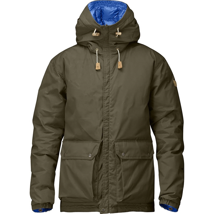 Fj? Llr? Ven Down Jacket No    Herre   Mænd  Dark Olive M   Vinterjakker Til Mænd