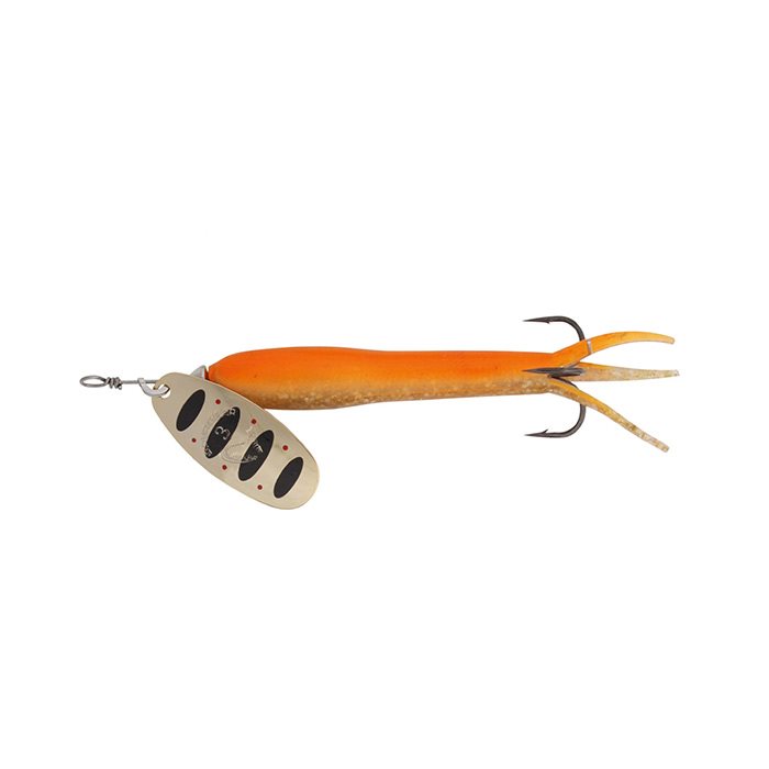 Savage Gear Flying Eel Spinner - Fluo Orange Tilbud