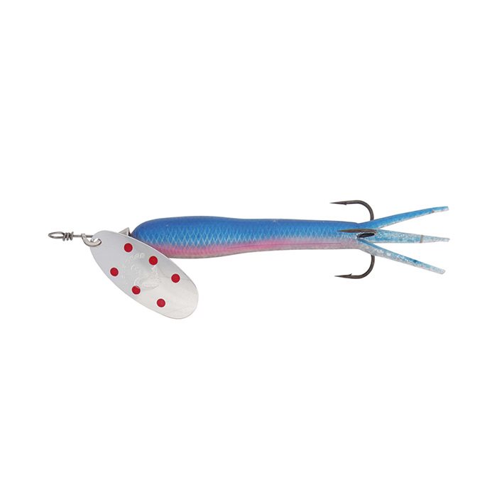 Savage Gear Flying Eel Sølv Doctor Spinner til Laksefiskeri