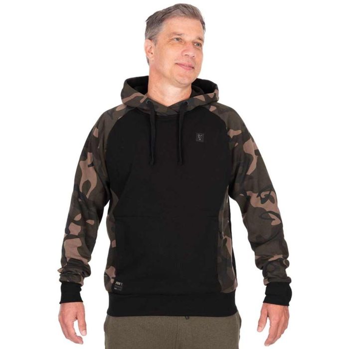 Fox Premium   Pullover Hoody Black Camo