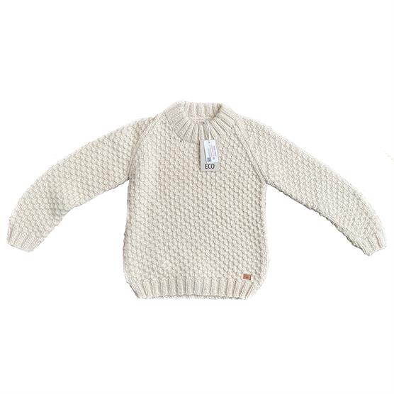 Fuza Wool Butterfly Sweater til kvinder - Hvid elegance