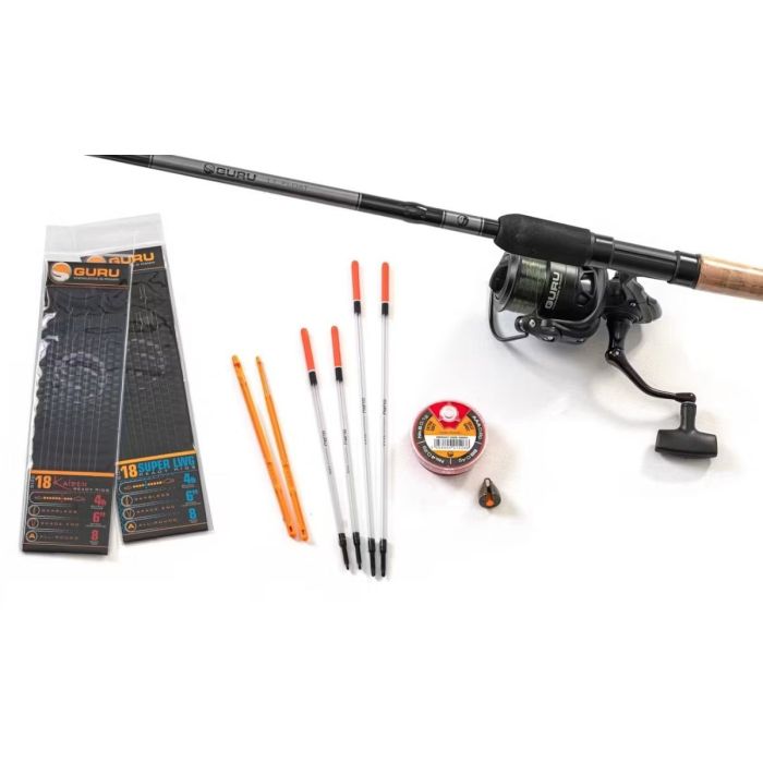 Guru  ?  Natural Waggler Rod   Reel Combo