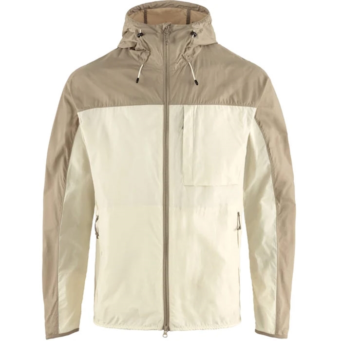 Fjällräven Ven High Coast Vindjakke til Mænd - Chalk Hvid