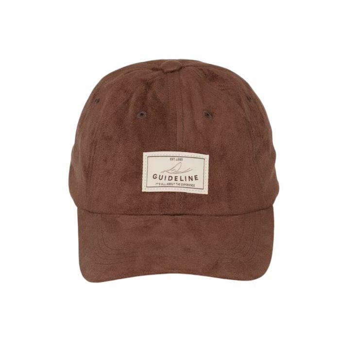Guideline Mayfly Suede Cap   Dk Brown