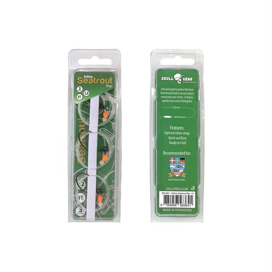 OG Paint Inline Seatrout Rigs - Klar til Fiskeri!
