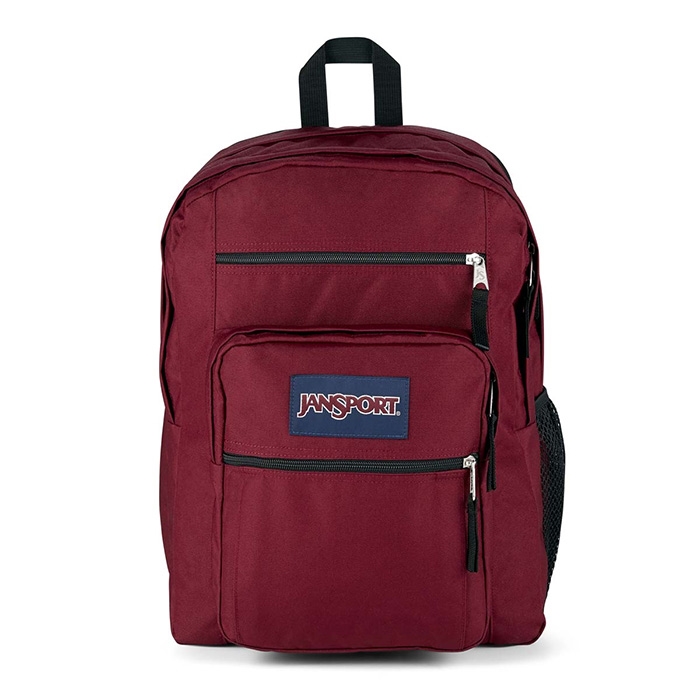 Jansport Big Student Rygsæk - Praktisk Rød Skoletaske