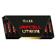 Japcell Lithium Aa Batteries     Pcs  Pack   Batteri