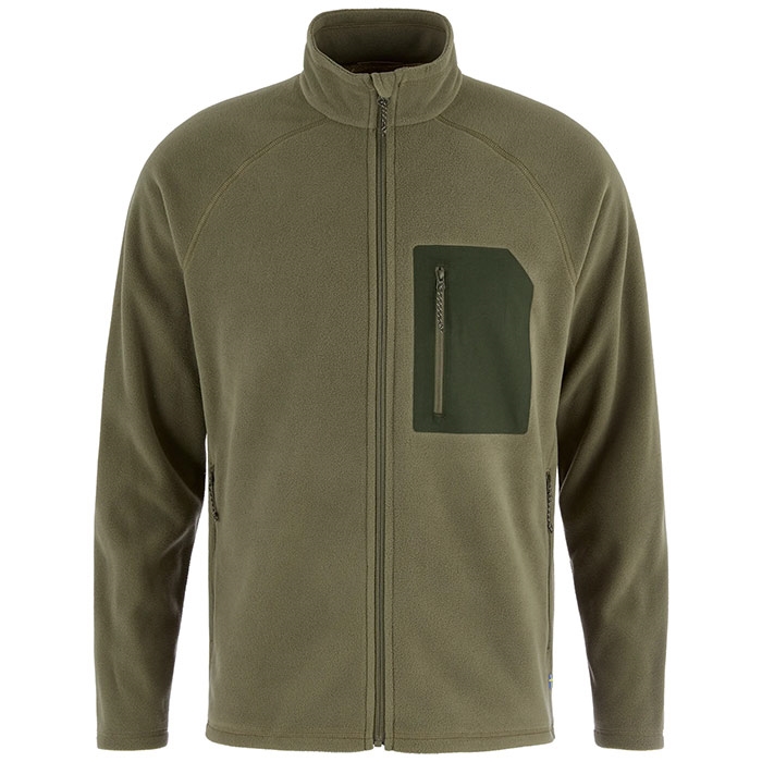 Fj? Llr? Ven Kaipak Fleece Herre   Mænd Laurel Green Deep Forest Xl   Fleecejakker