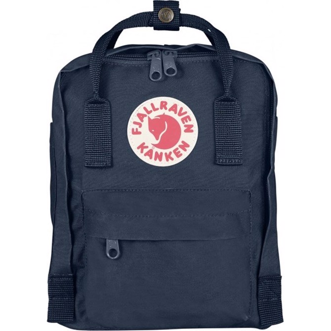 Fjällräven Kånken Mini Børnetaske - Mørkeblå 7L Tilbud!
