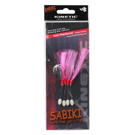 Kinetic Sabiki Makrel/Torsk Forfang - TILBUD 4 stk. kr. 99,95