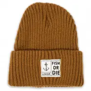 Lakor Skagen Beanie   Tobacco Brown   Hue