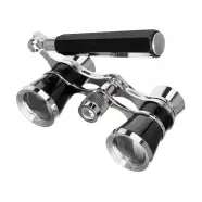 Levenhuk Broadway  E Black Lorgnette Opera Glasses   Kikkert