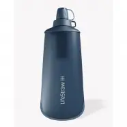 Lifestraw Peak Squeeze Bottle  L   Mountain Blue   Str   L   Drikkeflaske