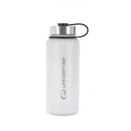 Lifeventure   Litre Flask Light Grey   Drikkeflaske