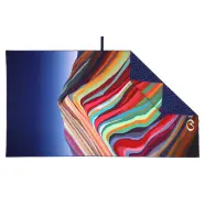 Lifeventure Recycled Softfibre Trek Towel  Rainbow M   Håndklæde