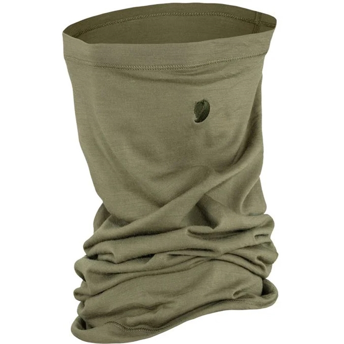 Fj? Llr? Ven Abisko Lite Neck Gaiter Light Olive   Buff Og Lign