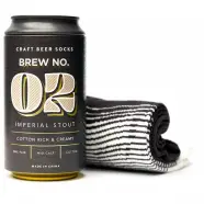Luckies Of London Beer Socks Imperial Stout   Strømper