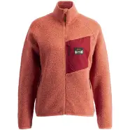 Lundhags Flok Wool Ws Pile   Pink Rouge   Str  Xs   Jakke