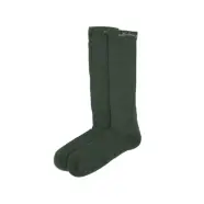 Lundhags Merino Trekking Sock High   Forest Green   Str      Sokker
