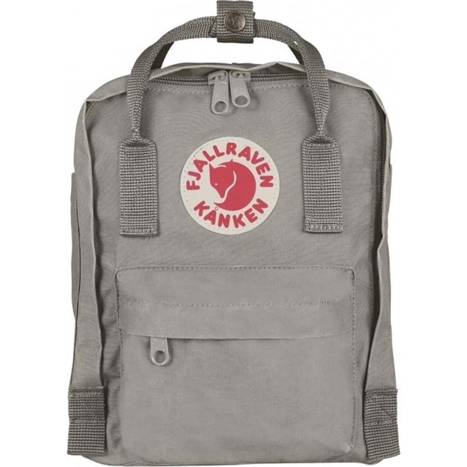 Fjällräven Kånken Mini Børnetaske - Fog Farve til Skole og Leg