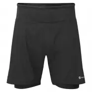 Montane Slipstream Twin Skin Shorts   Black   Str  Xl   Shorts
