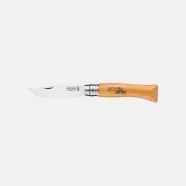 Opinel No  Carbon Steel   Cm  Bøg Blister   Kniv
