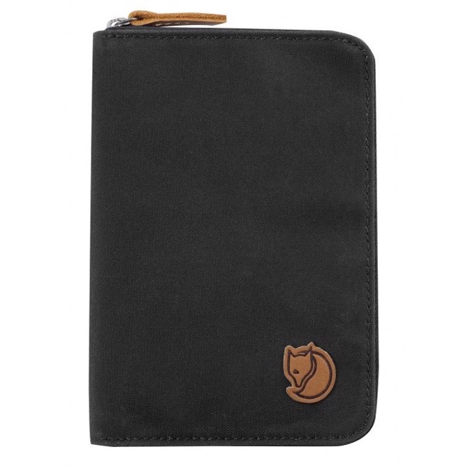 Fj? Llr? Ven Passport Wallet Dark Grey   Små Tasker  Punge  Tilbehør