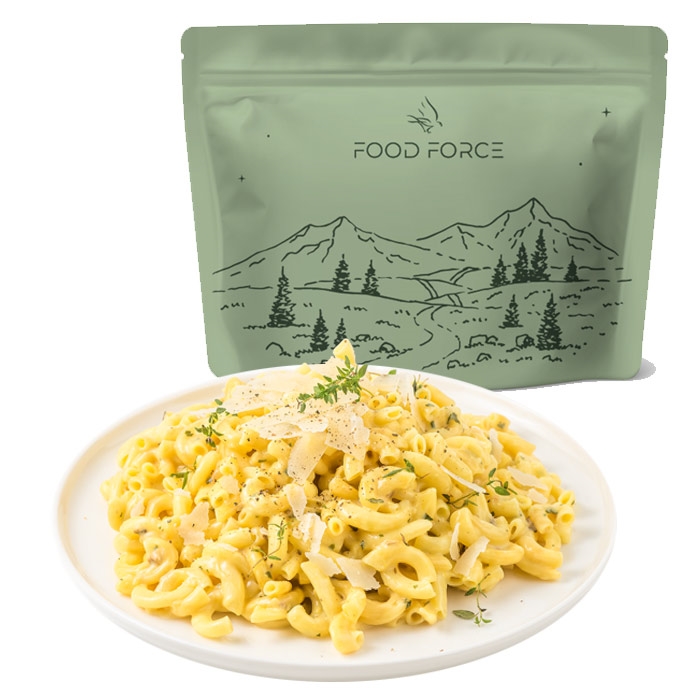 Food Force Pasta Med Ostesauce   Vegetarisk  G   Kcal    Mad