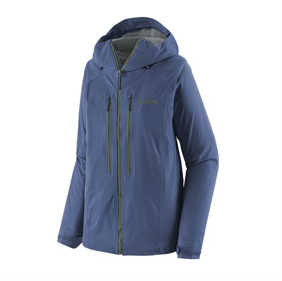 Patagonia Dame Stormstride Skijakke i Current Blue