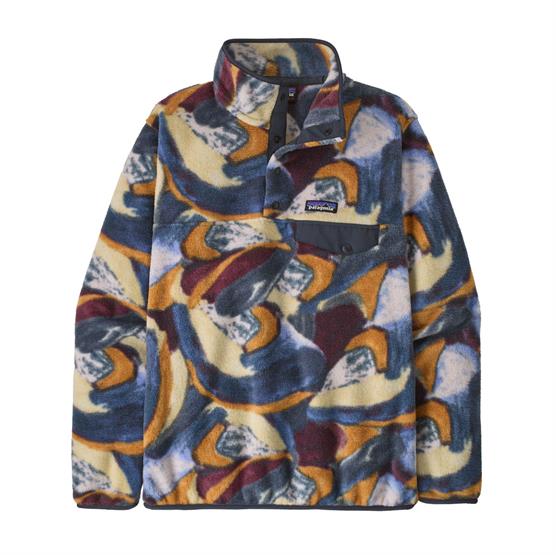Patagonia Womens Lw Synch Snap T P O  Smudge   Smolder Blue