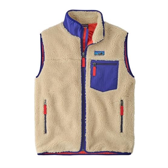 Patagonia Retro-X Vest i Mørk Naturlig Farve - Vindtæt Fleece