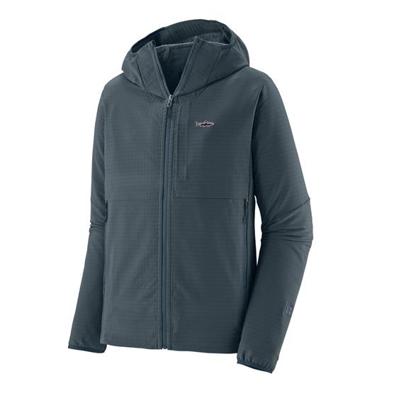 Patagonia Mens R  Techface Fitz Roy Trout Hoody  Summit Blue