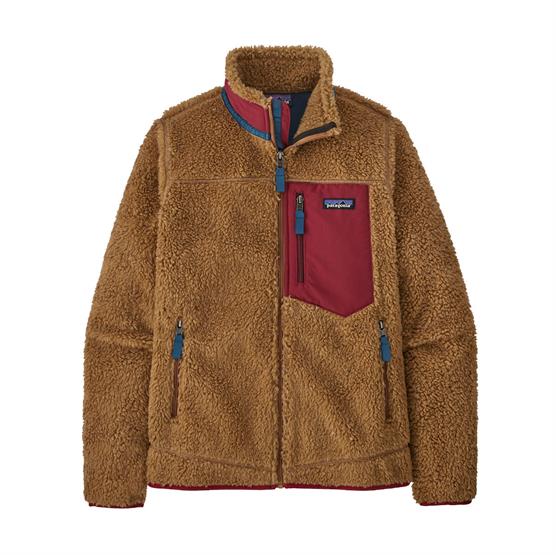 Patagonia Retro-X Fleecejakke til Dame - Nest Brown/Wax Red