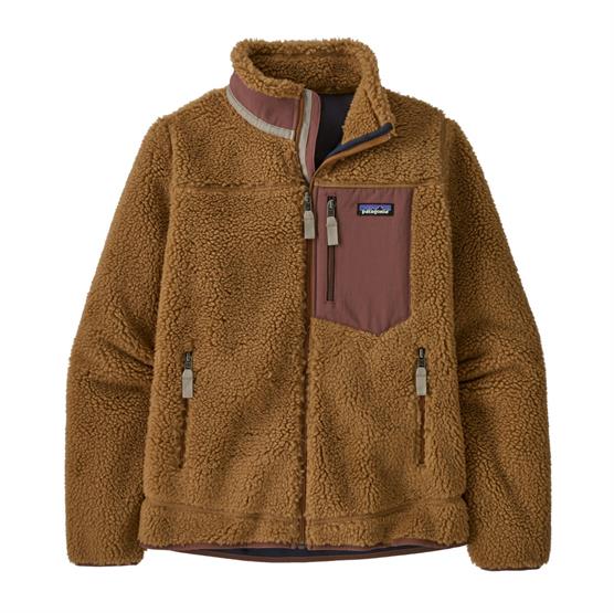 Patagonia Retro X Fleecejakke i Nest Brown og Dulse Mauve