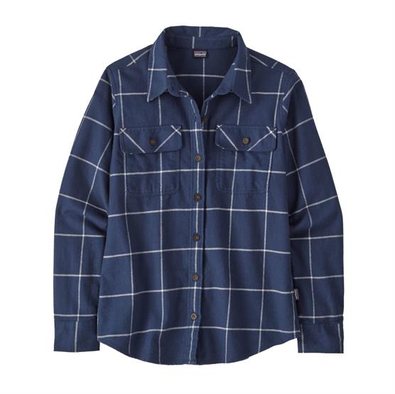 Patagonia Dame L/S Økologisk Bomuld Fjord Flannel Skjorte