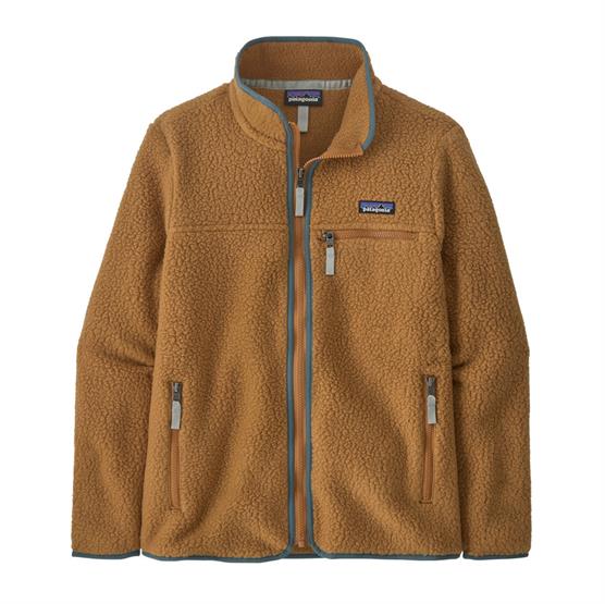 Patagonia Retro Pile Jakke til Dame - Nest Brown & Nouveau Green