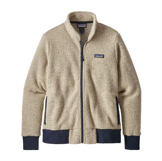 Patagonia Woolyester Fleecejakke til kvinder - Oatmeal Heather