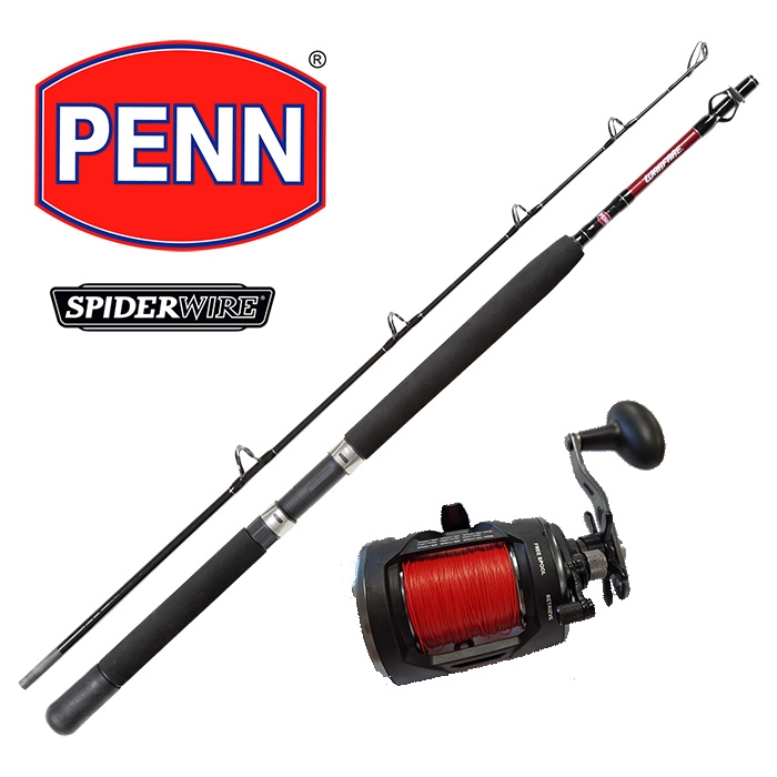 Penn Warfare Pirkesæt 30lbs til Havfiskeri - Hurtig Levering!