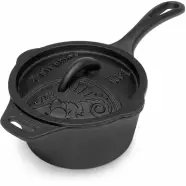 Petromax Cast Iron Saucepan With Lid Kr    Kasserolle