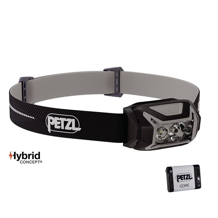 Petzl Actik Core   Lm Pandelampe Black   Pandelamper