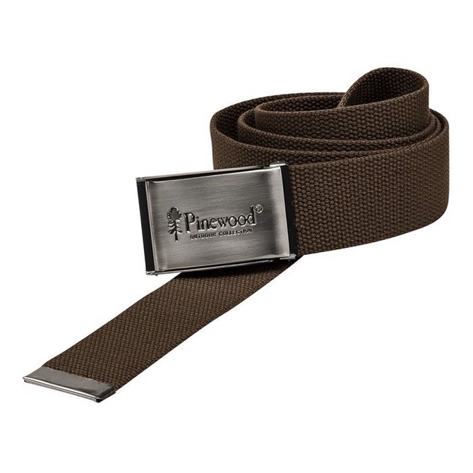 Pinewood Canvas Bælte Brown   Bælter  Seler