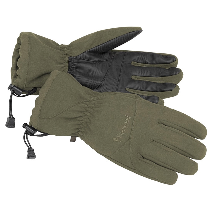 Pinewood Padded  Finger Vinterhandsker Dark Green M L   Handsker