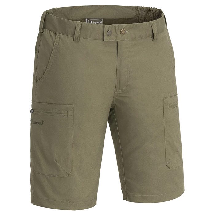 Pinewood Tiveden TC Stretch Shorts - Grøn Komfort til Udendørsbrug