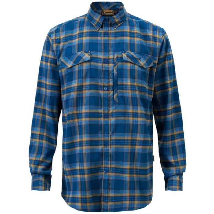 Pinewood Abisko Hiking Flanell Skjorte D  Azur Blue