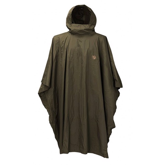 Fj? Llr? Ven Poncho Dark Olive   Regntøj  Poncho