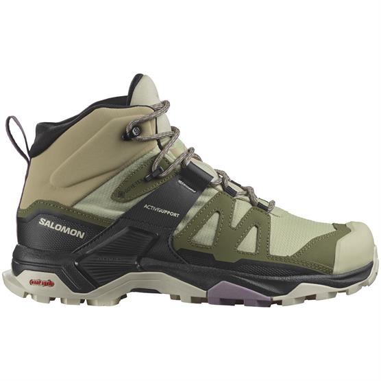 Salomon X Ultra   Mid Gtx Womens  Alfalfa   Almond Milk