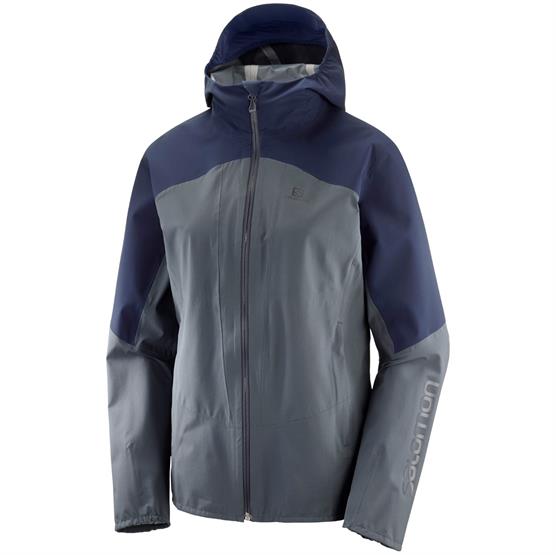 Salomon Outline Jacket Womens  Grey   Blue